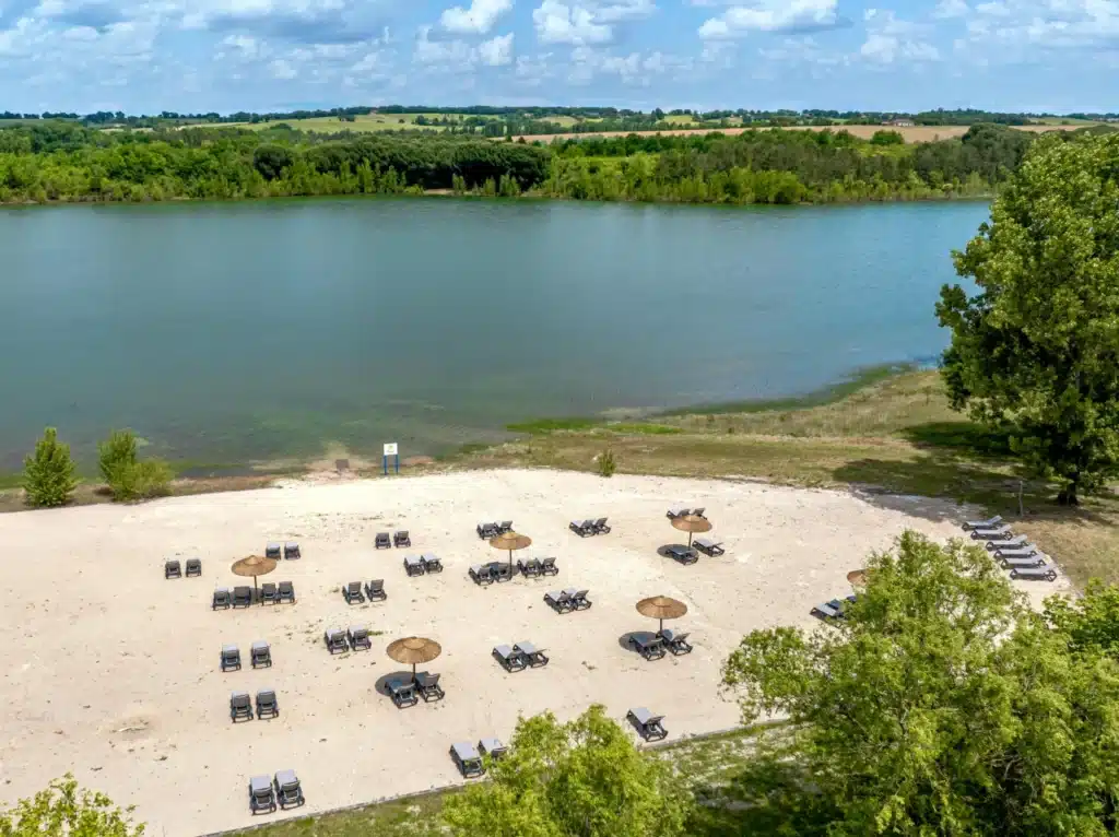 020 Camping Gers Lac de Thoux Ciela Village Drone